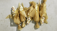 Popcorn on the Cob Recipe | Martha Stewart image