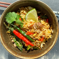 Thai-Inspired Beef Fried Rice | Allrecipes image