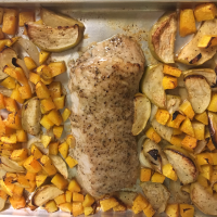 Easy One-Pan Pork and Squash Dinner Recipe | Allrecipes image