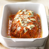 Buffalo Blue Cheese Meat Loaf Recipe: How to Make It image