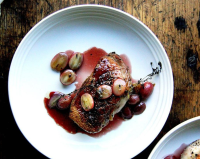 Perfectly Cooked Duck Breasts with Banylus Gastrique and ... image