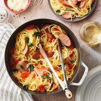 One-Pot Sausage and Basil Pasta Recipe: How to Make It image