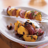 Indian-Spiced Grilled Baby Squash Recipe | MyRecipes image