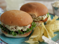 Hickory Smoked Tuna Salad Sandwiches Recipe - Blue Plate ... image