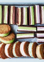 Chocolate Ice Cream Cookie Sandwiches Recipe | Bon Appétit image