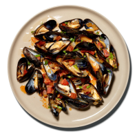 Mussels With Chorizo Recipe - NYT Cooking image