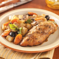 Chicken Breasts with Veggies Recipe: How to Make It image
