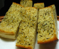 Olive Oil and Parmesan Garlic Bread low Fat Recipe - Food.com image