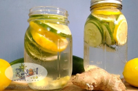 Cucumber Lemon Water Recipe for Detox image
