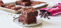 Ultra Dark Chocolate Brownie Recipe | Ghirardelli image