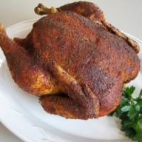Slow-Roasted Chicken | Just A Pinch Recipes image