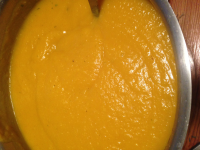 Roasted Butternut Squash Cream Soup with Ginger Recipe ... image