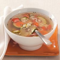 VEGETARIAN SOUP WITH RICE RECIPES