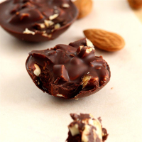 Dark Chocolate Almond Rocks Recipe | Allrecipes image