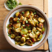 Roasted Brussels Sprouts with Fish Sauce Dressing Recipe ... image