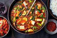 Spicy Tofu and Zucchini Stew Recipe | Food & Wine image