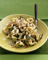 Tortellini with Mushroom Sauce Recipe | Martha Stewart image