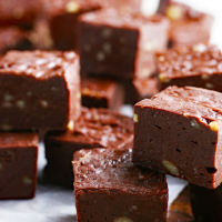 Amazingly Easy Fudge Recipe | This Mama Cooks! On a Diet image