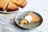 Bakewell Tart With Cranberry Sauce Recipe - NYT Cooking image