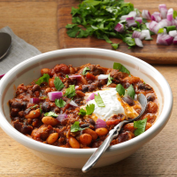Bean & Beef Slow-Cooked Chili Recipe: How to Make It image
