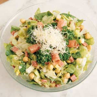 Chopped Salad with Parmesan Dressing Recipe: How to Make It image