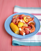 Shrimp Boil with Corn and Potatoes Recipe | Martha Stewart image