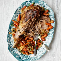 Slow cooked leg of lamb recipe | BBC Good Food image
