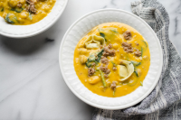 Butternut Squash, Sausage, and Tortelloni Soup image