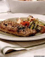 Grilled Tuna Steaks Recipe | Martha Stewart image