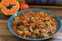 Green Papaya and Beef Stew | Caribbean Green Living image