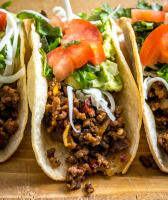 Classic Ground Beef Tacos | Mexican Please image