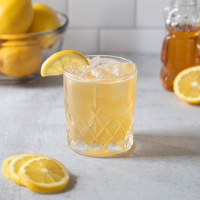 Bourbon & Honey Gold Rush Cocktail Recipe | EatingWell image