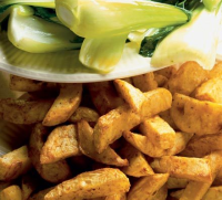 Celeriac oven chips recipe | BBC Good Food image