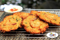 Ukoy Recipe or Okoy, a Filipino style Shrimp Fritters image