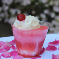 Shirley Temple Ice Cream Float Recipe | Allrecipes image