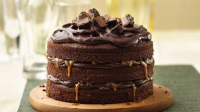 Tall, Dark and Stout Chocolate Layer Cake Recipe ... image