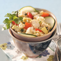 Couscous Chicken Salad Recipe: How to Make It image