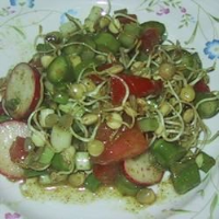 Sprouted Lentil Salad Recipe | Allrecipes image