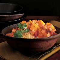 Moroccan-Style Squash Stew Recipe - Suki Hertz | Food & Wine image