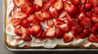Slab Strawberry Shortcake Recipe - BettyCrocker.com image