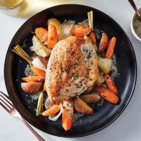 Slow-Cooker Chicken with Potatoes, Carrots & Herb Sauce ... image