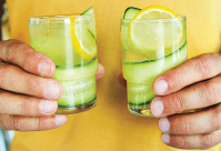 Cucumber Gin Cocktail Recipe | Bon Appétit image