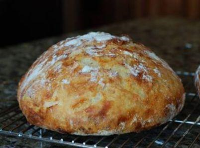 Crusty Bread In A Cast Iron Pot | Just A Pinch Recipes image