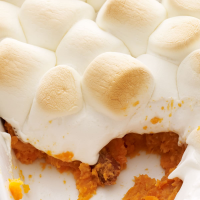Sweet Potato Casserole with Marshmallow Topping - Jamie Geller image