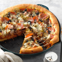 CAST IRON DEEP DISH PIZZA PAN RECIPES