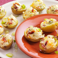 Makeover Stuffed Potato Appetizers Recipe: How to Make It image