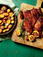 Chicken Under a Brick Recipe | Southern Living image