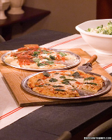 Artichoke Pizza Recipe | Martha Stewart image