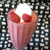 Raspberry-OJ-Banana Smoothie Recipe | Allrecipes image