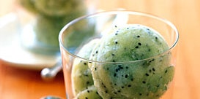 Kiwi-Lime Sorbet Recipe | Epicurious image